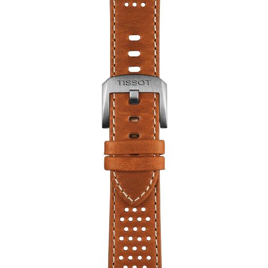 [Tissot] Светло-коричневый кожаный ремешок Ушко 20 мм T852.050.049