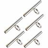 Elegant Silver Brooch Converter Metal Texture for Creating Fashionable Pendant Necklaces from Various Brooch Designs