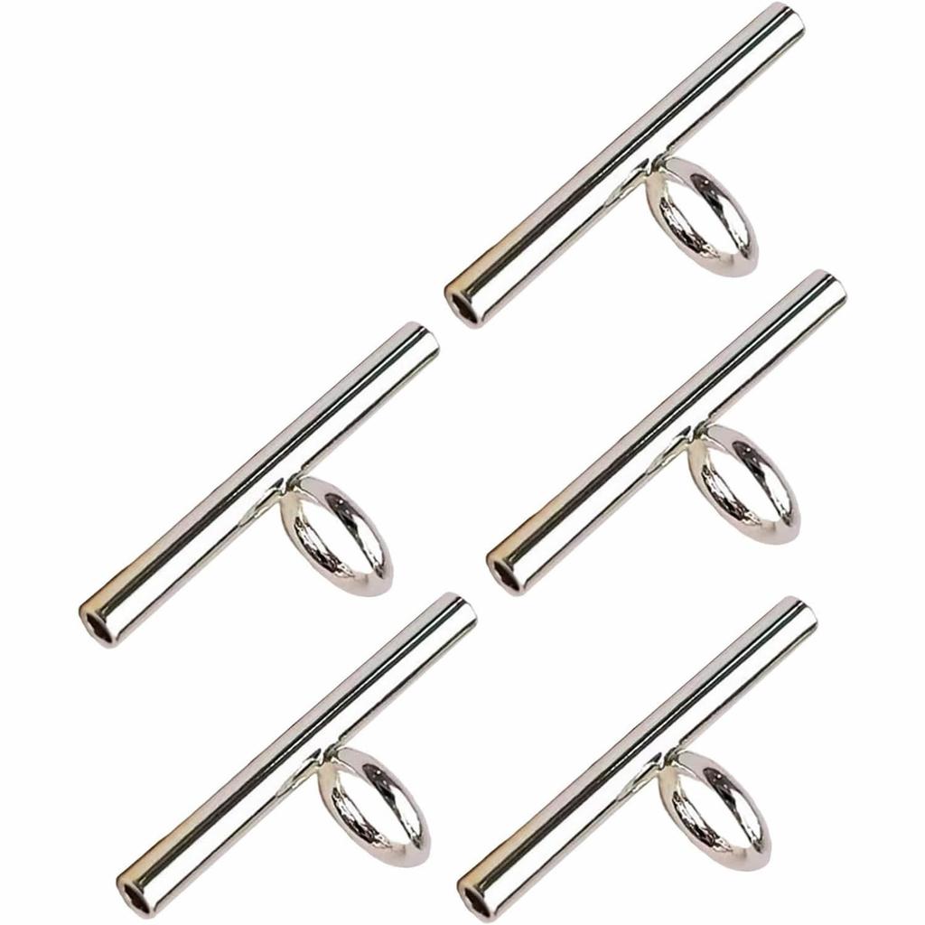 Elegant Silver Brooch Converter Metal Texture for Creating Fashionable Pendant Necklaces from Various Brooch Designs