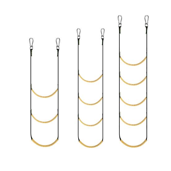 3/4/5 Trinn Båt Tau Stige Kraftig Sammenleggbar Klatrestige Gummibåt Kajakk Seilbåt Motorbåt Kano Yacht Hengestige