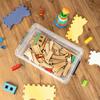 KADAX Contenitore con Coperchio per Conservazione Organizer in Plastica per Giocattoli