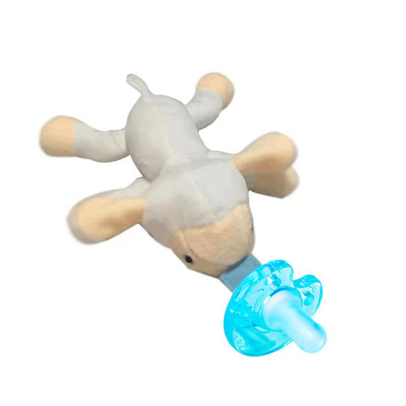Baby Pacifier Toy With Silicone Material For 024 Months Infants And Hanging Plush Animal Decor