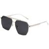 Double Bridge Sunglasses Unisex Large Frame Sun Glasses Metal Frame Eyewear Polarized Polarized Eyeglasses For Cycling Outdoor