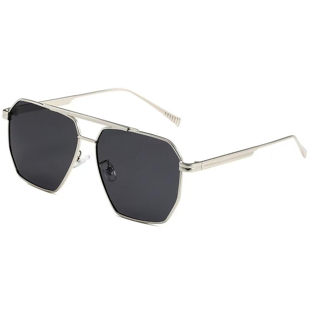 

Metal Frame Eyewear Double Bridge Double Bridge Sunglasses Polarized Sunglasses Unisex Uv400 Sunglasses For Party Gathering