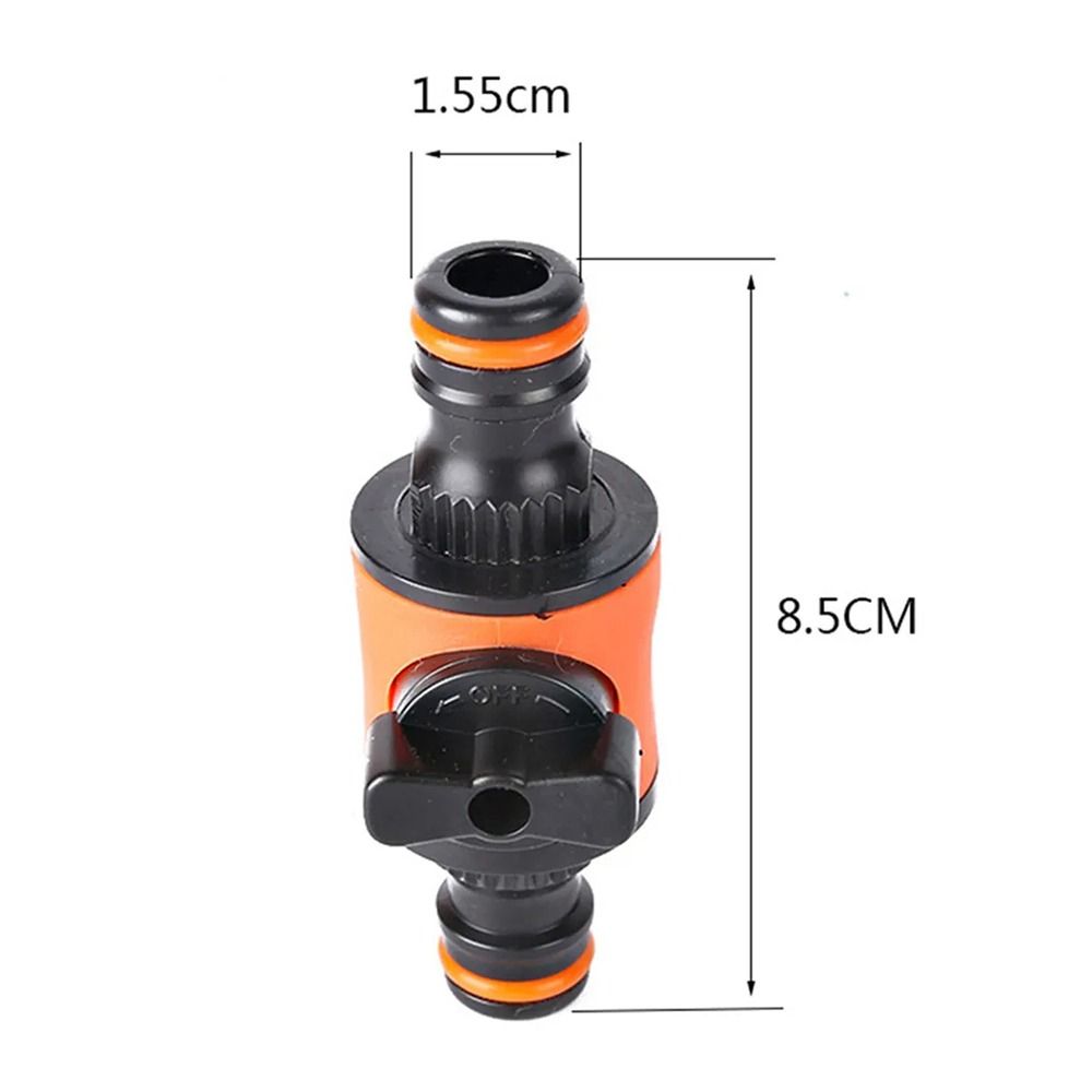 2Pcs Irrigation System Adapter Hose Connector Stop Water Connection Repair Joint Hose Pipe Tap