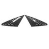 2Pcs Rear Side Window Louver Cover Left Right Rear Window   Vent Scoop Shutter Cover Blind Replacement for FY   2018-2024