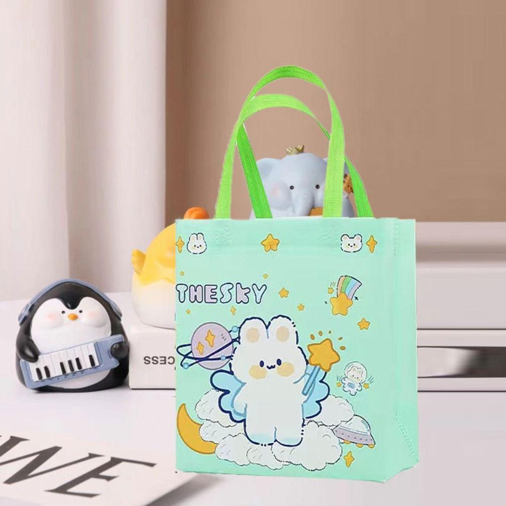 Non-Woven Non-woven Handbag Cartoon Shopping Bag Durable Children Tote Bag