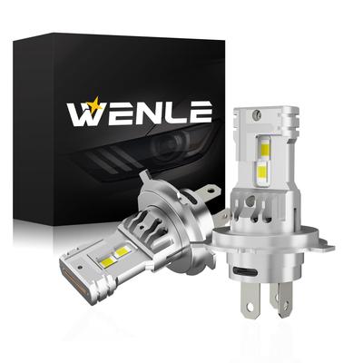 WENLE 360° Angle Adjustable H4/H19 Shared Led Headlight Bulb Hi/Lo