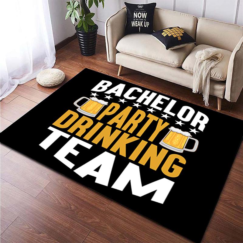 Cartoon Comic Game Handle Painting Carpet for Living Room Large Area Rug Black Soft Carpet Home Decoration Mats Boho Rugs