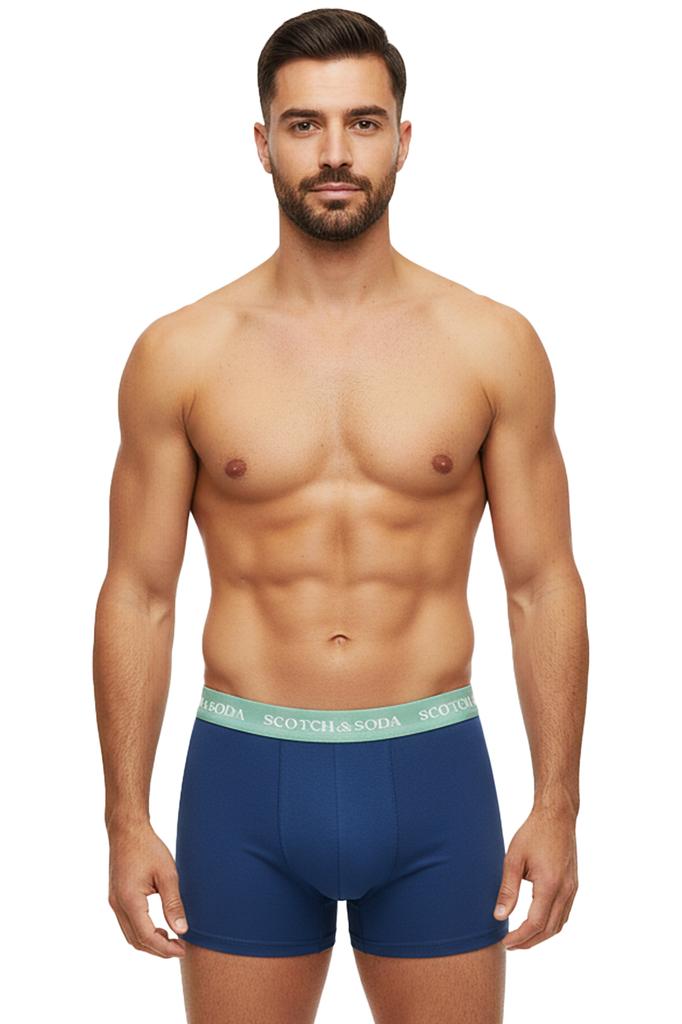 Scotch&Soda Men's Boxers 3-Pack Active Ultra Delicate Longer Leg