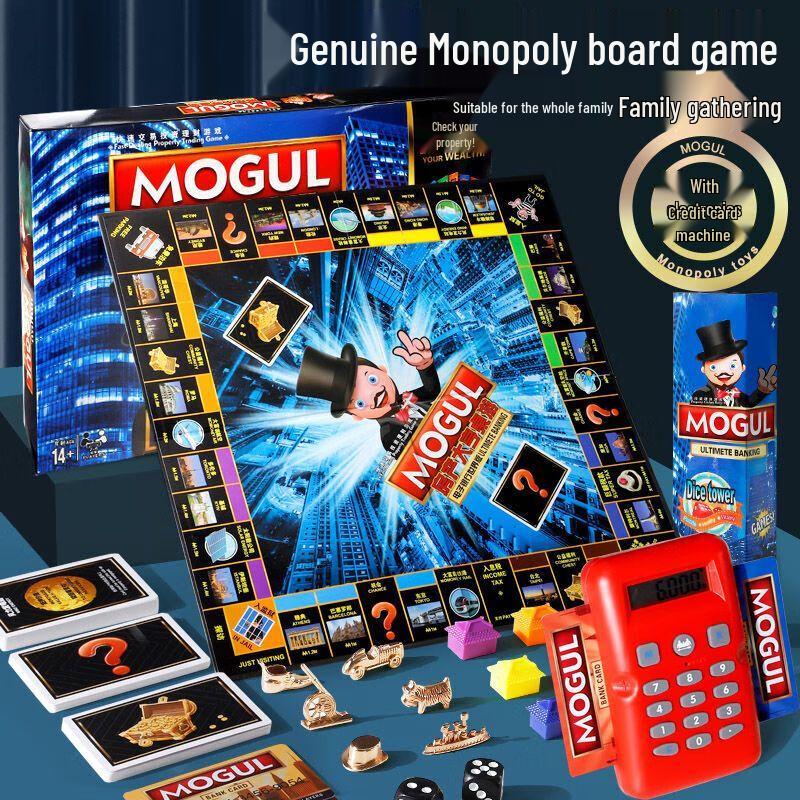 QiuQiao Luksusowa gra planszowa Monopoly