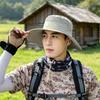 Men's Wide Brim Sun Protection Hat for Summer Outdoor Activities, Fishing, and Mountaineering
