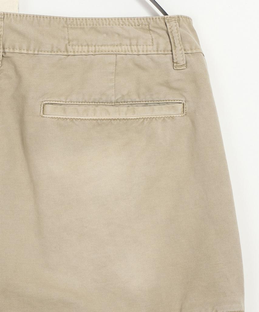 86D Faded Cotton Pants - Beige