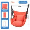 Canvas Hanging Chair Student Dormitory Home Swing Chairs Modern Living Room Decoration Hange Chair Washable Simple Solid Color