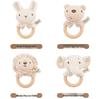 Gbee Organic Cotton Baby Rattle - Newborn Soothing Toy 0-1 Year