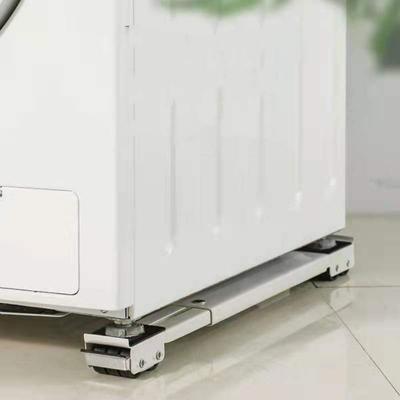 Supporto Durevole per Frigorifero Staffa Mobile Estensibile con Ruote Supporto Regolabile Pratico Lavatrice