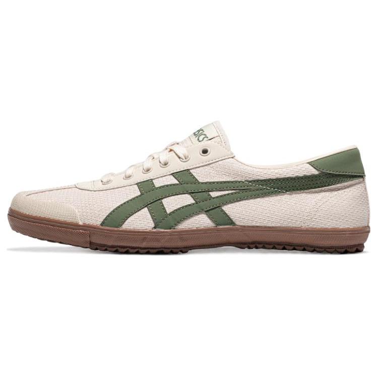 

New Asics TSG 110 Low Top Skateboard Shoes Unisex Beige Green 1203A516-250 40