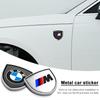 1 Peça 3D Metal Emblema Escudo Porta Automóvel Adesivo Emblema Carroceria Para BMW E36 E39 E46 E60 E90 E90 F01 F10 F30 E93 G01 G20 G21 G30 G11