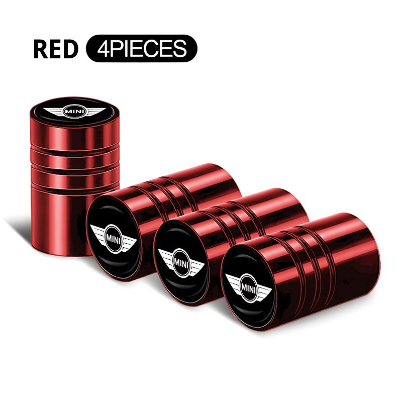 

Car Tyre Wheel Valve Cap Cover Auto Accessories For MINI Cooper R56 F56 R50 JCW Cabrio Aceman Countryman Clubman WORKS Roadster