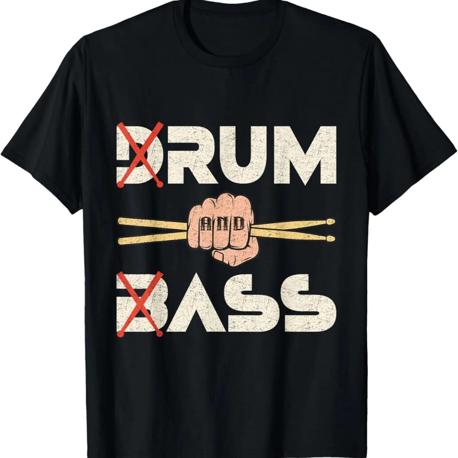 Funny Drum & Bass _ Rum & B-Ass Lovers T-Shirt S