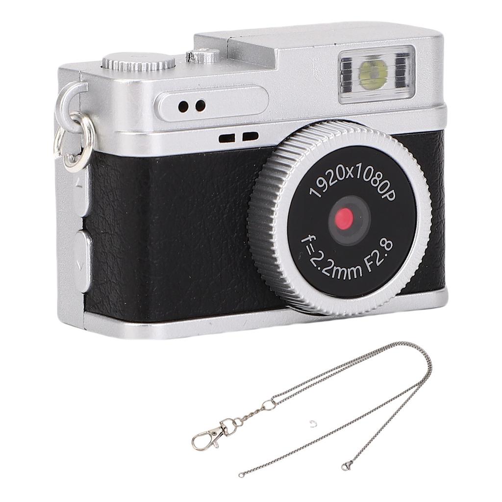 Digital Camera 1080P 20MP 0.96in Screen Small Keychain Video Camcorder for Taking Photos Cycling Mountain Climbing