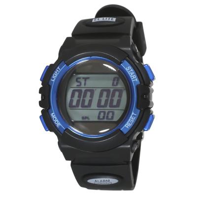 CREPHA TE-D052-BL - Herren Digitale Solaruhr Schwarz