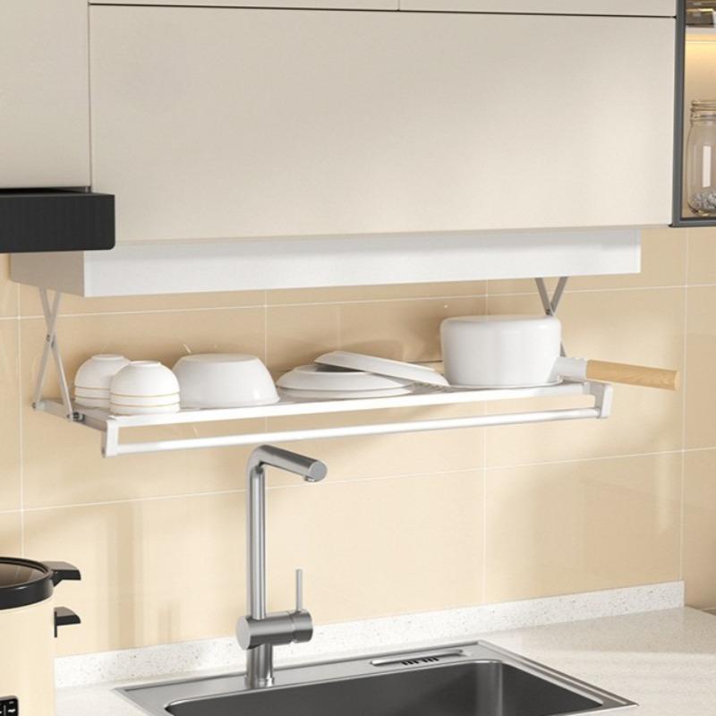 Kitchen Storage Shelf Suspended Organizer Rack Multifunction Modern Seasoning Racks Floating Wall Shelves Kitchens Acceesories