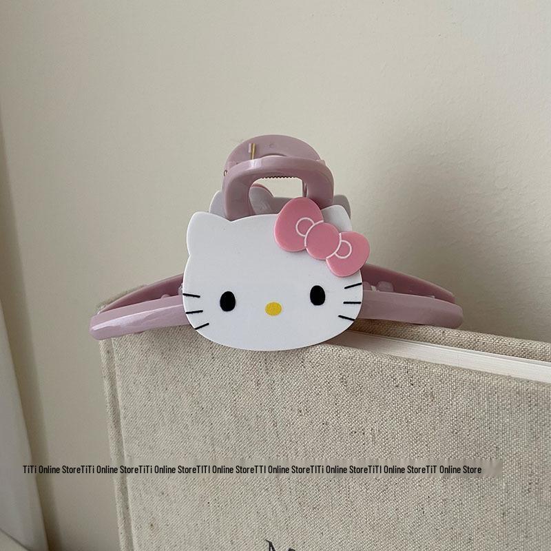 Cute Cartoon Cat Claw Hair Clip - Sweet Heart Design, Versatile for Students and Girls