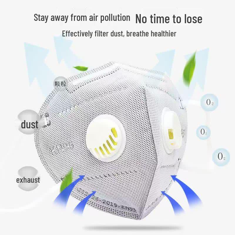 Yue Lan Shan KN95 Protective Dust Mask