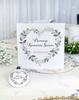 Eucalyptus Heart Communion Invitations 1 Piece