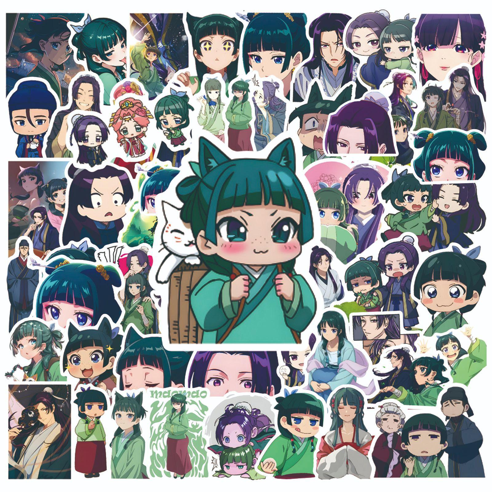 

60 шт. Наклейки на чемоданы Водонепроницаемые наклейки Скутер Компьютер Планшет Мультфильм Украшения One Size