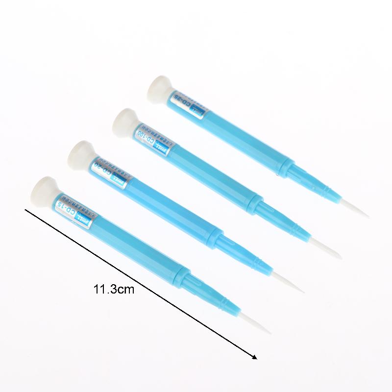 1/4Pcs Ceramic Anti-Static Alignment Tool Screwdriver Kit Non-Magnetic Non-Conductive For Electronics Repair Soldering Station