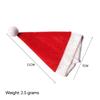 1~8PCS Hot Sale Mini Santa Claus Hat Christmas Xmas Holiday Lollipop Top Topper Cover For Festival Christmas Decoration For Home