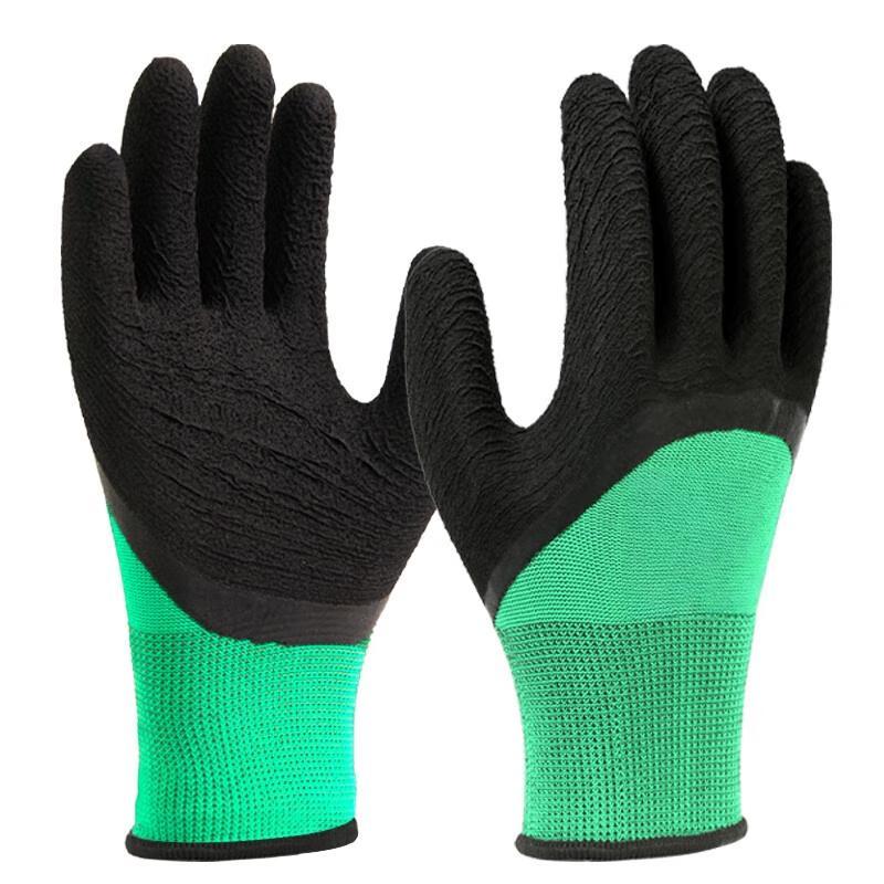 Duijiu Rubber Foam Dipped Work Gloves