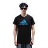 adidas American Retro Letter Logo Print Sports Casual Breathable Comfortable Quick-Dry Crew Neck Short Sleeve T-Shirt Men Tops Black ADITSG2SMU-BBU-1