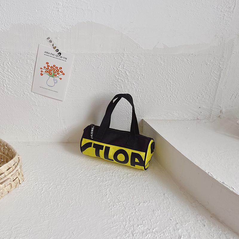 Милая летняя сумка-подушка для детей из прочного легкого материала для мальчиков и девочек жёлтый