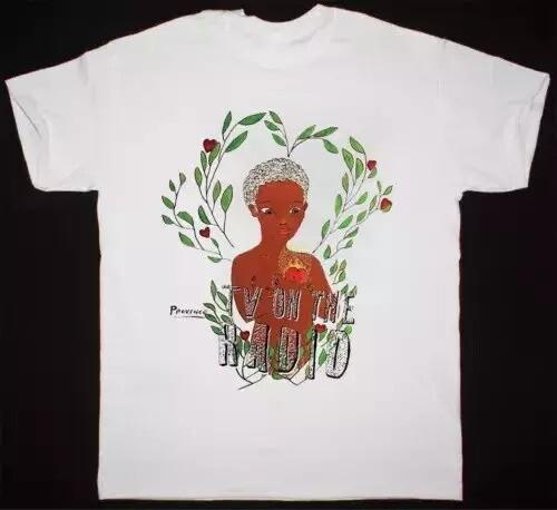 TV On The Radio Music For Lovers White  Cotton Full Size BT1030 Unisex T-Shirt L