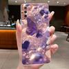 Phone Case For Honor 9X Pro/Huawei y9s/P Smart Pro 2019 Capa Butterfly Bow Protective Casing Transparent Soft Silicone TPU Cover