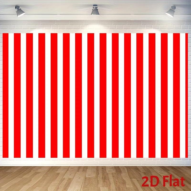 Party backdrop fabric - 2D flat banner 1 piece. Circus carnival theme party decoration birthday photography background. 100x150cm