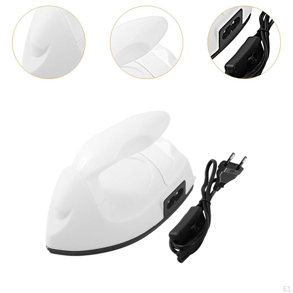 Minijärn för pyssel EU Standard Barn Handgjorda projekt Hantverk DIY Vit