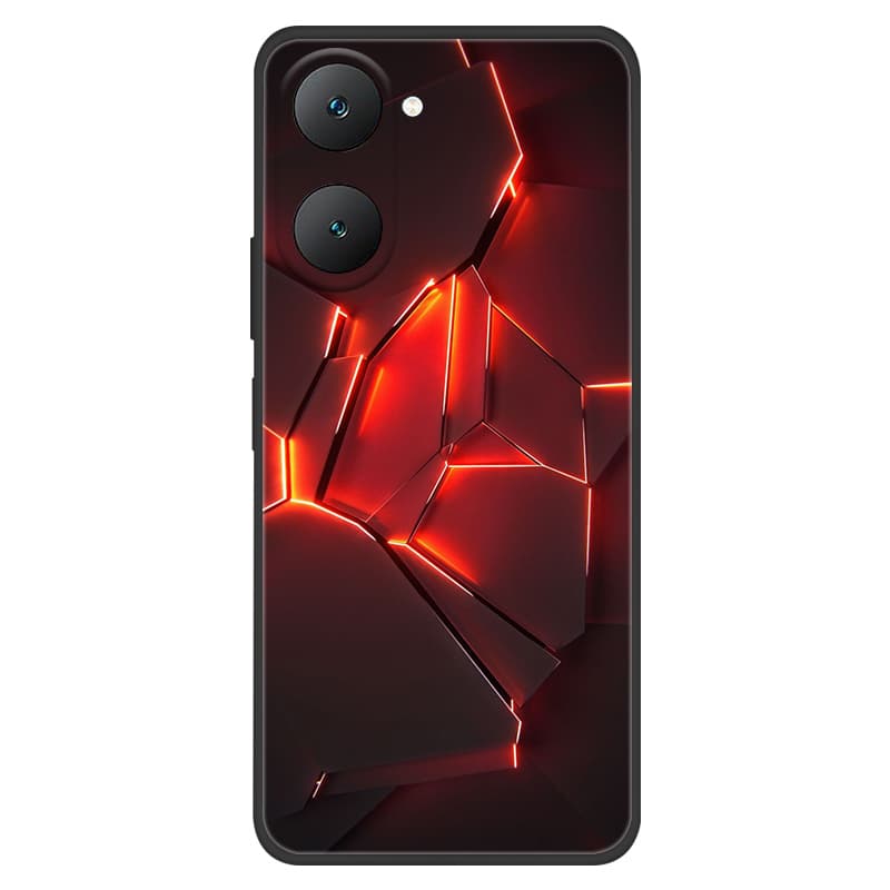 Case For Vivo Y28S Y18 Cases Y18E Y03 Y36T 4G 5G Y28E T3 Lite 5G Soft TPU Silicone Phone Cover For Vivo Y36T 4G Black Back Shell