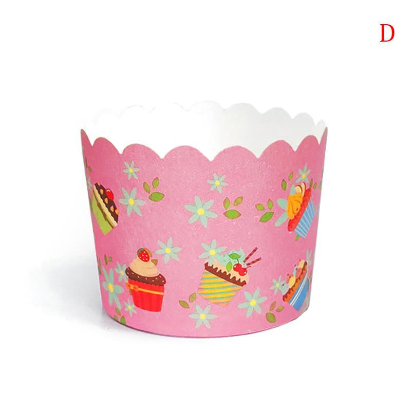 Buy 50Pcs Cupcake Paper Cups Wrapper Cake Mold Muffin Cupcake Liners ...
