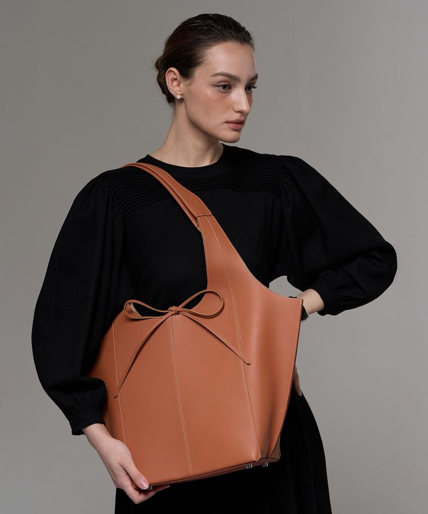 Zema Élever Le Quotidien Onnete Tote Bag L - Camel Tan (Onnete Tote Bag L)