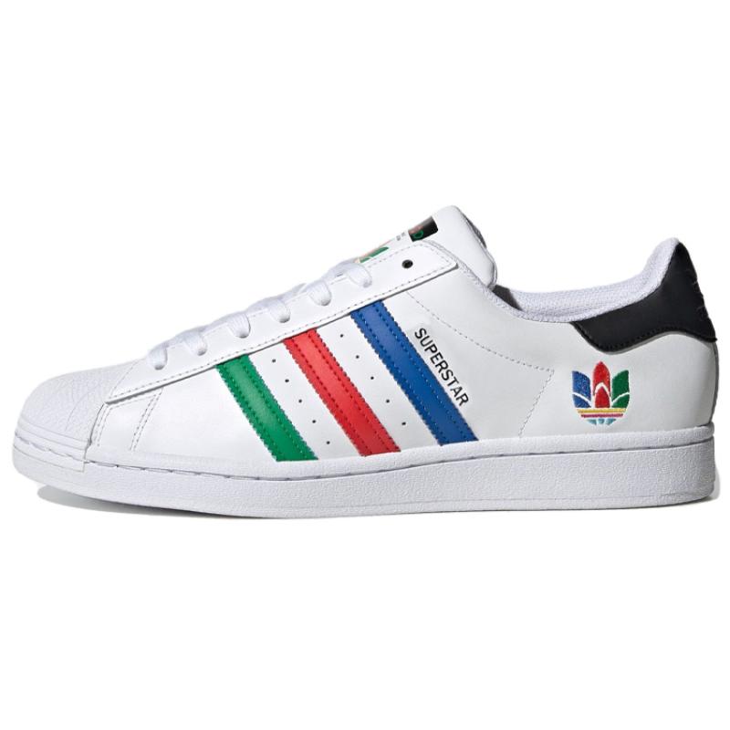 

Adidas Superstar Colorful Trefoil Cloud White Sneakers FU9521 42