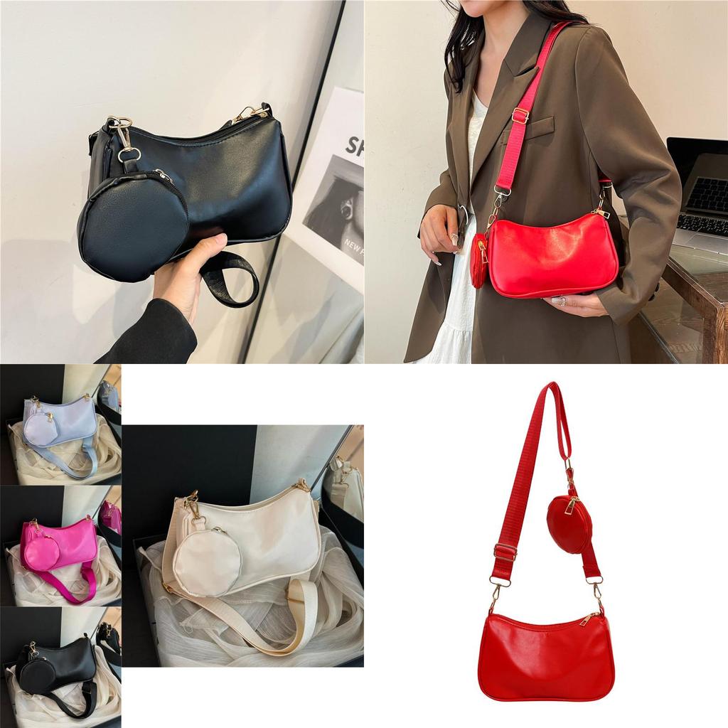 Elegant Retro Street Style Small Pu Crossbody Bag For Daily Use In Multiple Colors