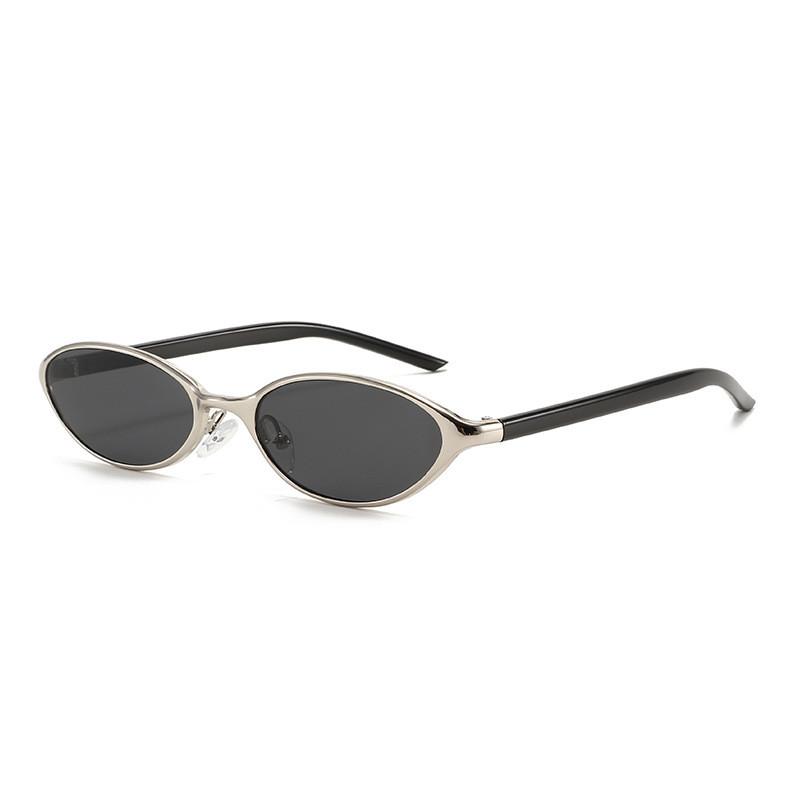 Elliptical Sun Glasses For Women Men Uv400 Anti Uv Stylish Outerwear Mens Fashion Accessories