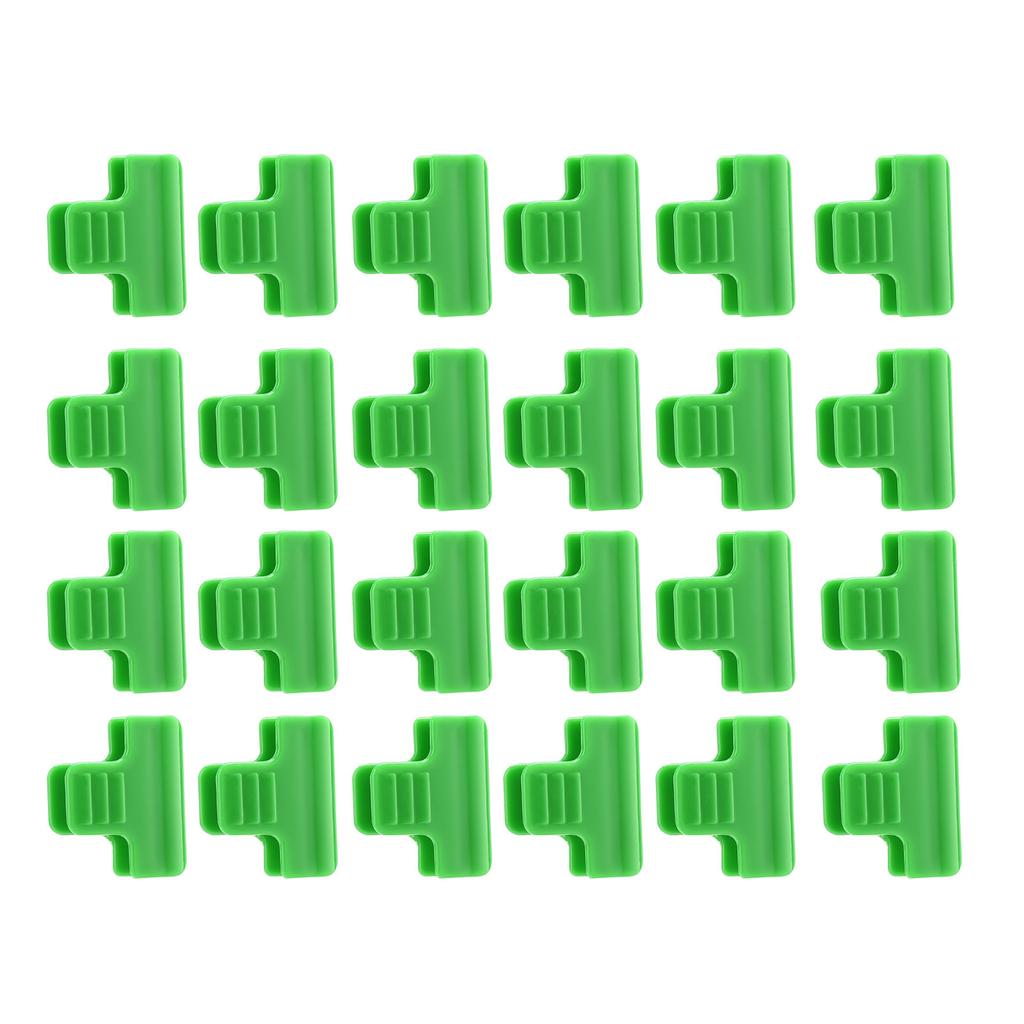 (24pcs) Greenhouse Accessories, Gardening Supplies, Plastic Film Clips, Film Clamps, Film Buckles, Suitable for Poles