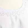 KYOETSU Women's White Apron with Sleeves for Western-Style Cooking (Size M)