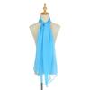 New solid color silk scarf women, oversized chiffon beach scarf fashion bikini swimsuit wrap scarf shawl