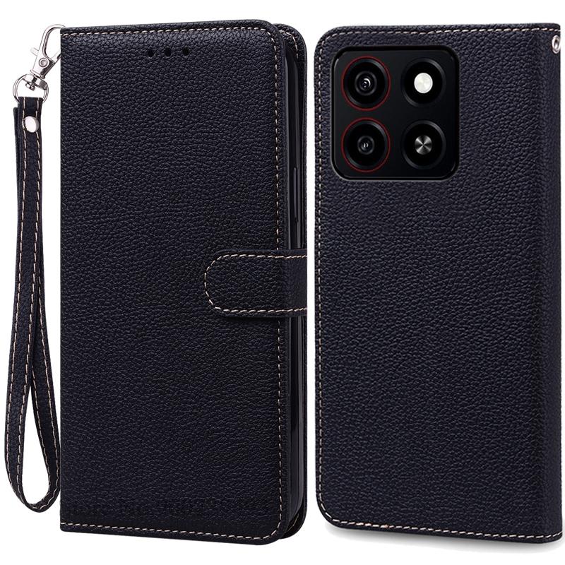 For ZTE Blade A35 Back Cover Phone Case For ZTE Blade A35 Case Soft Silicone Wallet Leather Flip Cover For ZTE Blade A35 Fundas